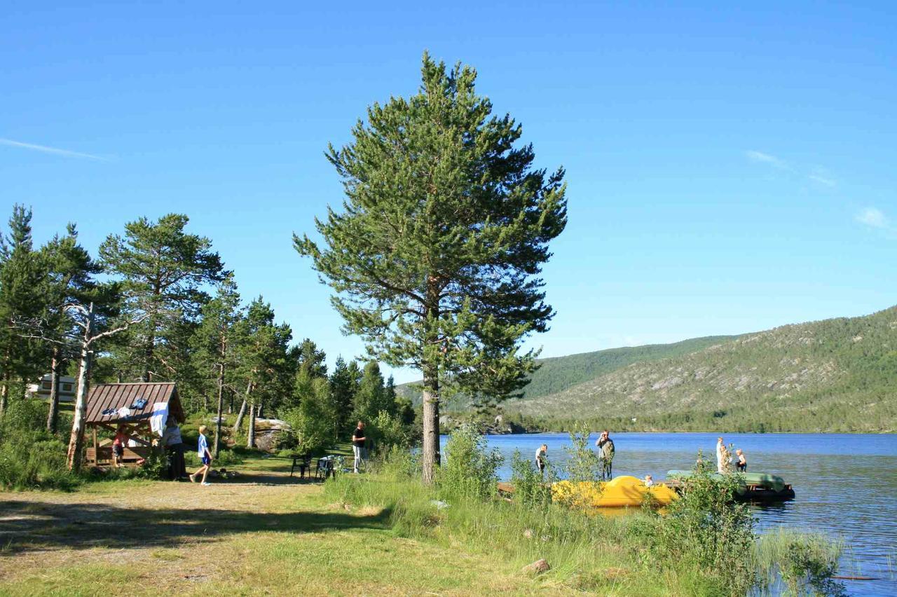 فندق Tommerneset Camping Innhavet المظهر الخارجي الصورة