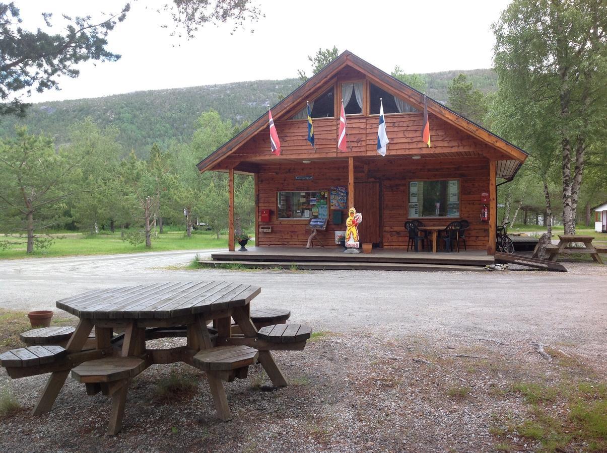 فندق Tommerneset Camping Innhavet المظهر الخارجي الصورة